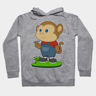 Monkey Craftsman Hammer Hoodie